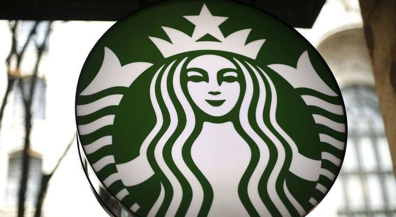 This March 24, 2018, file photo shows a sign in a Starbucks in downtown Pittsburgh. This March 24, 2018, file photo shows a sign in a Starbucks in downtown Pittsburgh.