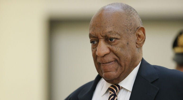 June 5, 2017; Norristown, PA, USA; Bill Cosby arrives at the Montgomery County Courthouse. Mandatory Credit: David Maialetti/The Philadelphia Inquirer-Pool Photo via USA TODAY NETWORK June 5, 2017; Norristown, PA, USA; Bill Cosby arrives at the Montgomery County Courthouse. Mandatory Credit: David Maialetti/The Philadelphia Inquirer-Pool Photo via USA TODAY NETWORK