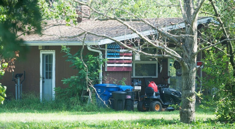 Law enforcement authorities executed a search warrant Thursday, Sept. 6, 2018, at the Florence, New Jersey, home of Katelyn McClure and Mark D'Amico. Law enforcement authorities executed a search warrant Thursday, Sept. 6, 2018, at the Florence, New Jersey, home of Katelyn McClure and Mark D'Amico.