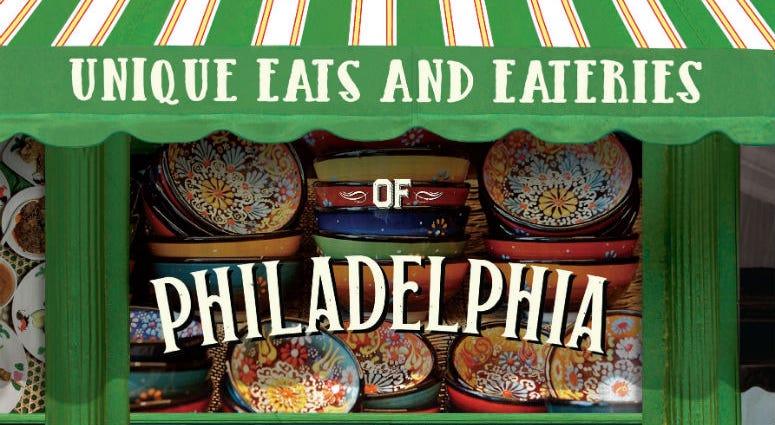 Irene Levy Baker's newest book is titled, "Unique Eats and Eateries of Philadelphia." Unique Philly Book Cover