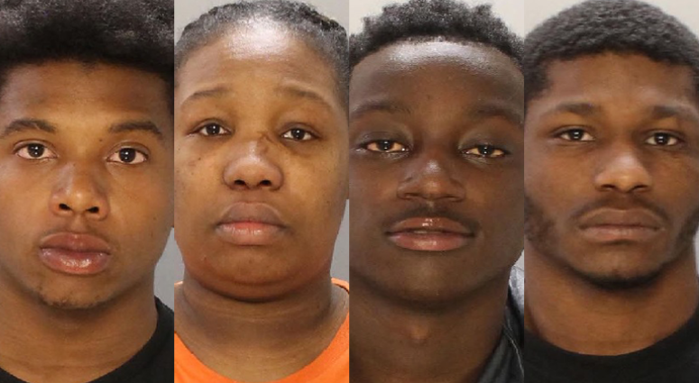 Jordan Oliver-Williams, Lashawna Dantzler, Zamir Burton, Zahmir Mason. Jordan Oliver-Williams, Lashawna Dantzler, Zamir Burton, Zahmir Mason.