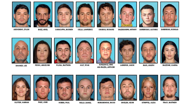 After a year-long probe in Central Jersey, two dozen people have been charged in a large-scale marijuana ring, in which they allegedly laced popular candies with THC. Drug bust