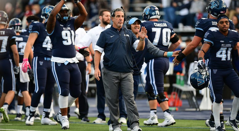 Villanova head football coach Mark Ferrante Villanova head football coach Mark Ferrante