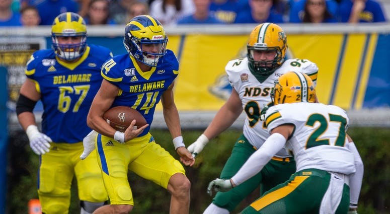 Redshirt sophomore quarterback Nolan Henderson got his most extensive playing time of the season against NDSU and made the most of it. Redshirt sophomore quarterback Nolan Henderson got his most extensive playing time of the season against NDSU and made the most of it.
