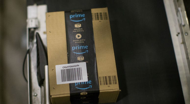 Parcels are processed and prepared for dispatch at Amazon's Fulfillment Center Parcels are processed and prepared for dispatch at Amazon's Fulfillment Center