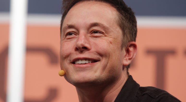 In this March 9, 2013, file photo, Electric car maker Tesla’s CEO Elon Musk gives the opening keynote at the SXSW Interactive Festival in Austin, Texas. In this March 9, 2013, file photo, Electric car maker Tesla’s CEO Elon Musk gives the opening keynote at the SXSW Interactive Festival in Austin, Texas.