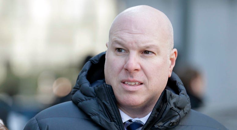 Former Adidas executive James Gatto arrives to court for sentencing in New York, Tuesday, March 5, 2019. Federal prosecutors have recommended multi-year prison sentences for Gatto and two other men convicted of fraud for channeling secret payments to the Former Adidas executive James Gatto arrives to court for sentencing in New York, Tuesday, March 5, 2019. Federal prosecutors have recommended multi-year prison sentences for Gatto and two other men convicted of fraud for channeling secret payments to the