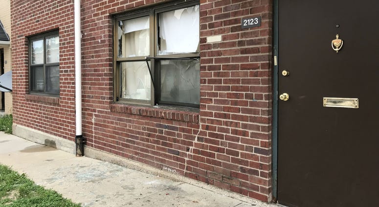 The scene of a shooting at the Wilson Park Apartments on Bailey Terrace. The scene of a shooting at the Wilson Park Apartments on Bailey Terrace.