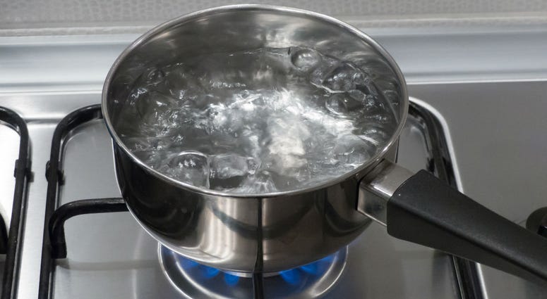 Boiling water Boiling water