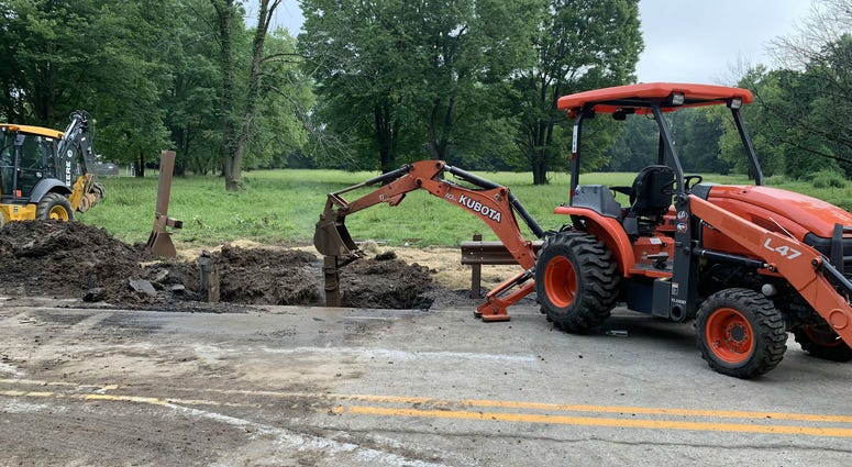 The rehab of the Byberry Road Bridge in Upper Moreland, Montgomery County is finished. But a major complication is preventing it from re-opening. The rehab of the Byberry Road Bridge in Upper Moreland, Montgomery County is finished. But a major complication is preventing it from re-opening.
