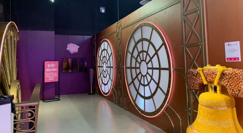 Entrance to Candytopia. Entrance to Candytopia.