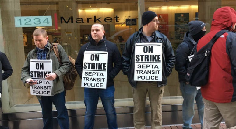 SEPTA transit police union have called a strike. SEPTA transit police union have called a strike.