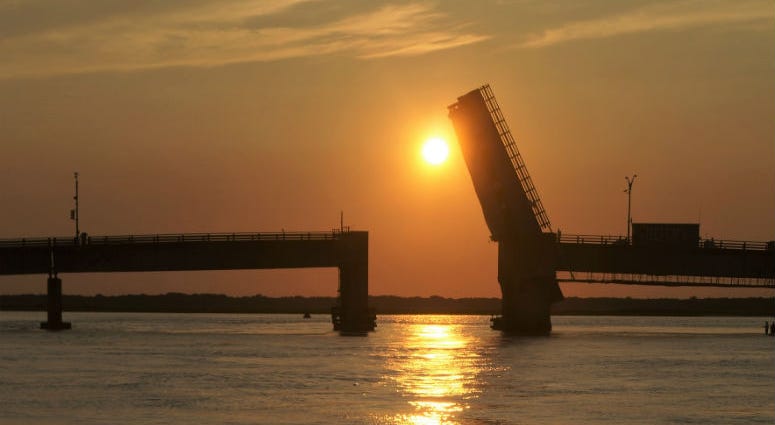 Townsends Inlet Bridge between Avalon and Sea Isle City Townsends Inlet Bridge between Avalon and Sea Isle City