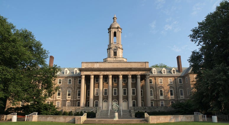 Old Main building at Penn State University Old Main building at Penn State University