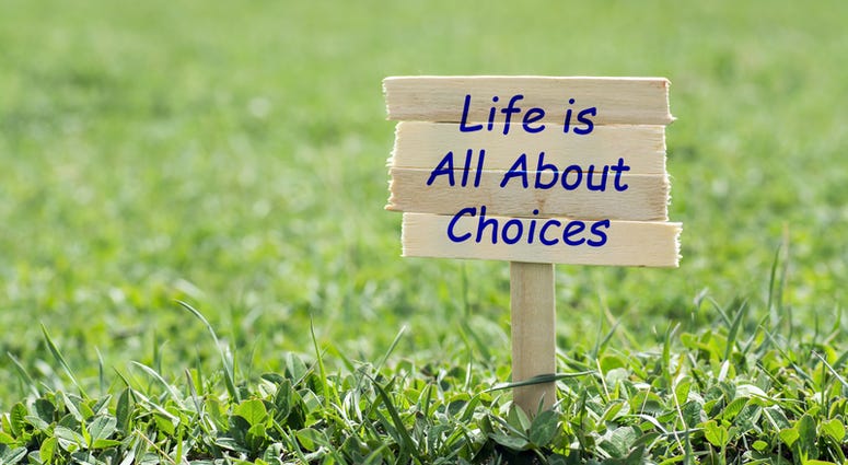 We should all make lifestyle decisions. Lifestyle choices