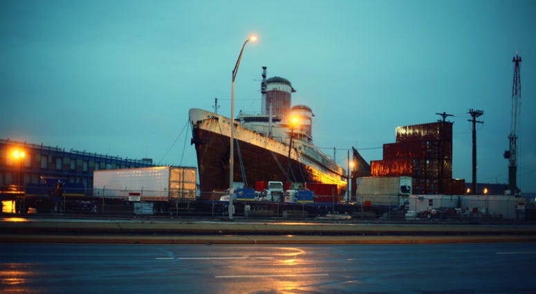 The SS United States has been docked on the Delaware River in South Philadelphia for years. Now, another suitor may be stepping up to restore "America's Flagship." The SS United States has been docked on the Delaware River in South Philadelphia for years. Now, another suitor may be stepping up to restore "America's Flagship."