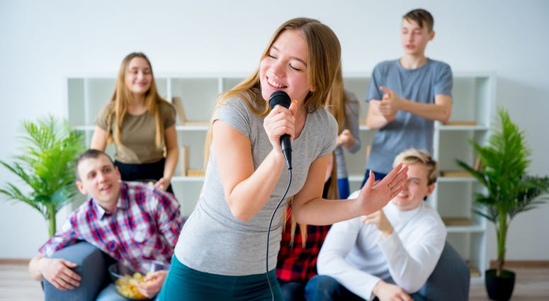 Studies show singing can be good for your brain. singing