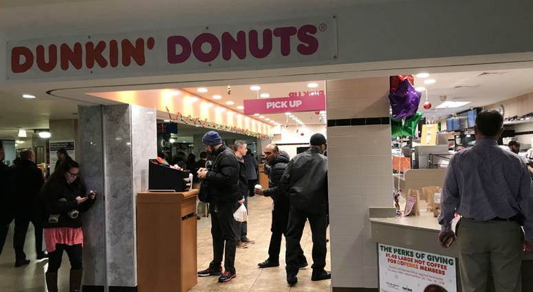 Dunkin' Donuts at Suburban Station in Center City Philadelphia. Dunkin' Donuts at Suburban Station in Center City Philadelphia.