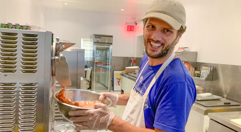Christopher D’Emilio, owner of D’Emilio’s Old World Ice Treats, opened a storefront on East Passyunk Avenue. D’Emilio’s Old World Ice Treats