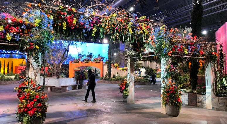 The theme of the 2020 Philadelphia Flower Show is "Riviera Holiday." 2020 Philadelphia Flower Show