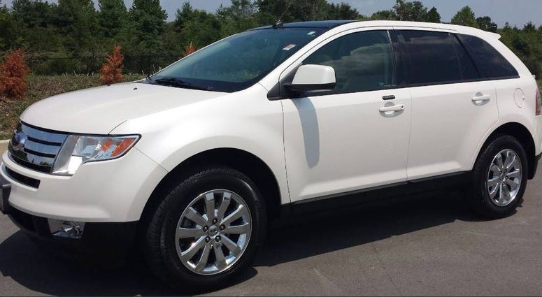 State police believe a woman killed in a hit-and-run was hit by a white Ford Edge, like the one shown here White Ford Edge