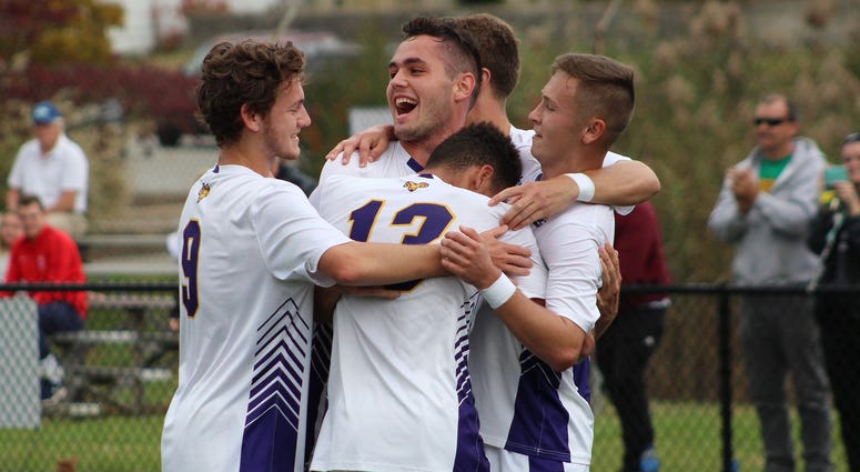 The West Chester University men's soccer team is 15-2-5 heading into the final four. The West Chester University men's soccer team is 15-2-5 heading into the final four.