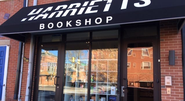 Harriett's Bookshop in Fishtown. Harriett's Bookshop in Fishtown.