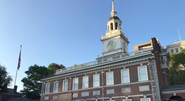 A fitting place to hang out on Independence Day. Independence Hall
