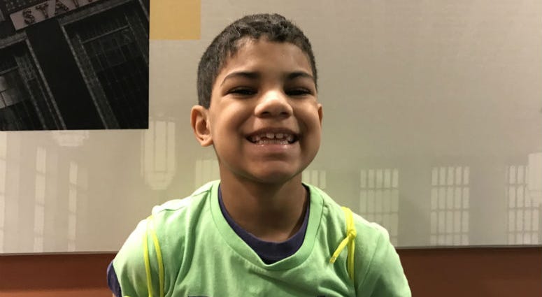Eight-year-old JaMarcus is looking for an active family. Wednesday's Child: JaMarcus