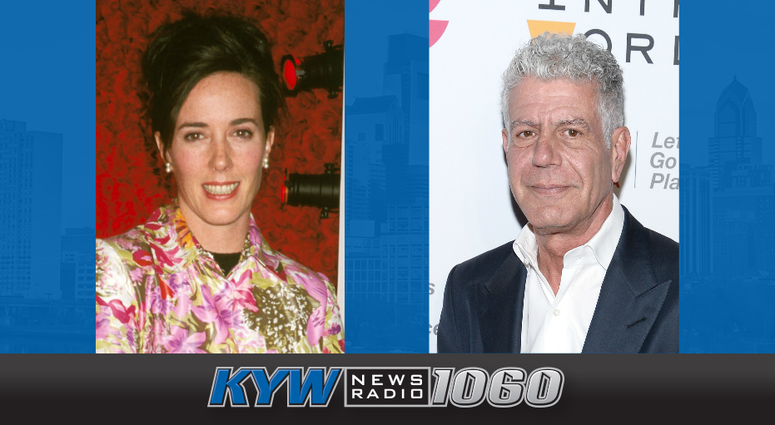 From left: Kate Spade and Anthony Bourdain Kate Spade and Anthony Bourdain