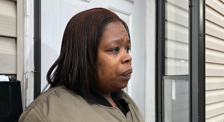Lonnette Jackson says she found an SUV ion her driveway that had been stolen, with two little kids in the back seat. Lonette Jackson