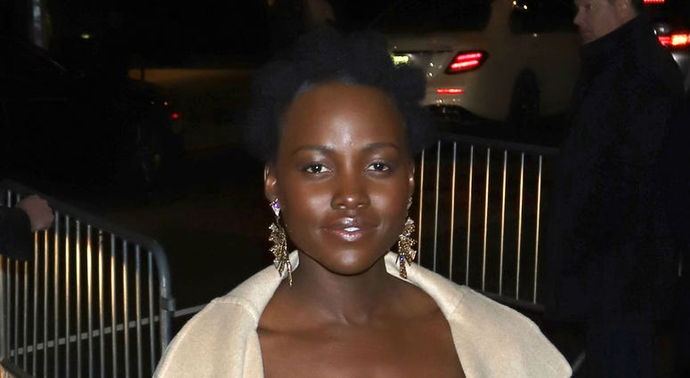 Lupita Nyong'o attends a screening of "Black Panther" at the Museum of Modern Art in New York Lupita Nyong'o attends a screening of "Black Panther" at the Museum of Modern Art in New York