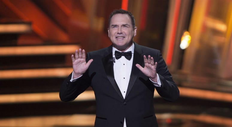 In this March 13, 2016, file photo, Norm Macdonald begins as host of the Canadian Screen Awards in Toronto. In this March 13, 2016, file photo, Norm Macdonald begins as host of the Canadian Screen Awards in Toronto.