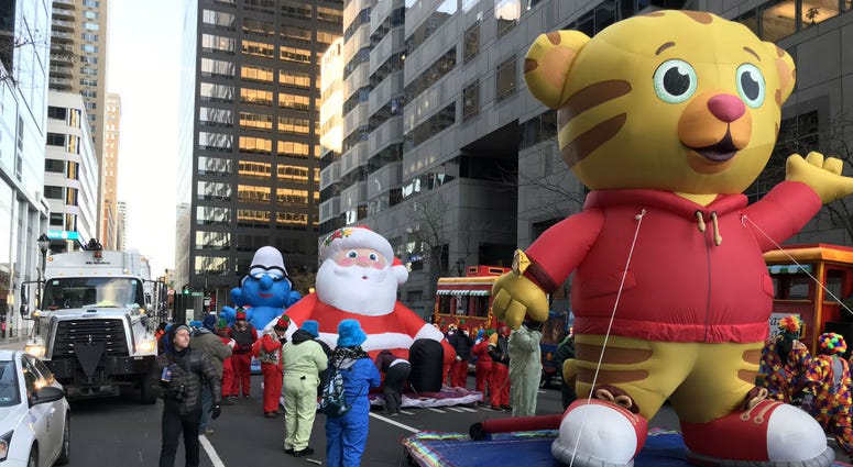 2018 Thanksgiving Parade cast of character balloons 2018 Thanksgiving Parade cast of character balloons