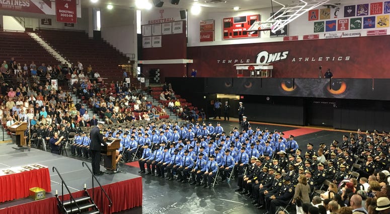99 recruits in Philadelphia Police Academy Class 385 99 recruits in Philadelphia Police Academy Class 385