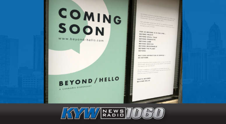 Beyond/Hello is opening up a marijuana dispensary in the 1200 block of Sansom Street in Philadelphia this fall. Beyond/Hello opening marijuana dispensary