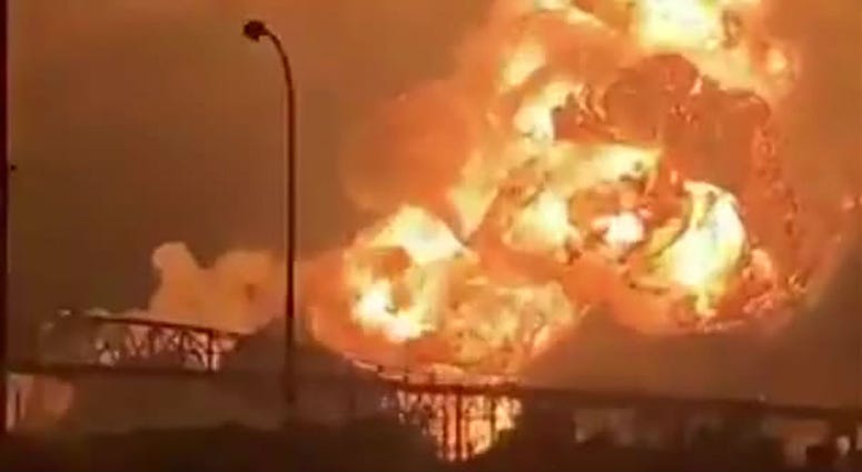 June 21 explosion at Philadelphia Energy Solutions refinery Refinery Fire