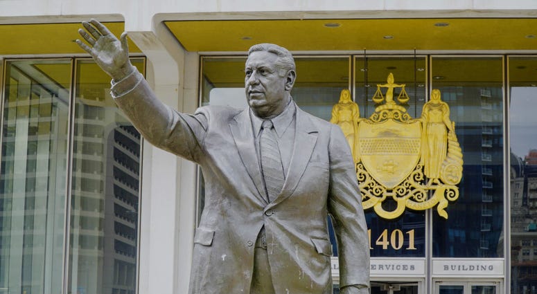 Statue of Frank Rizzo Statue of Frank Rizzo