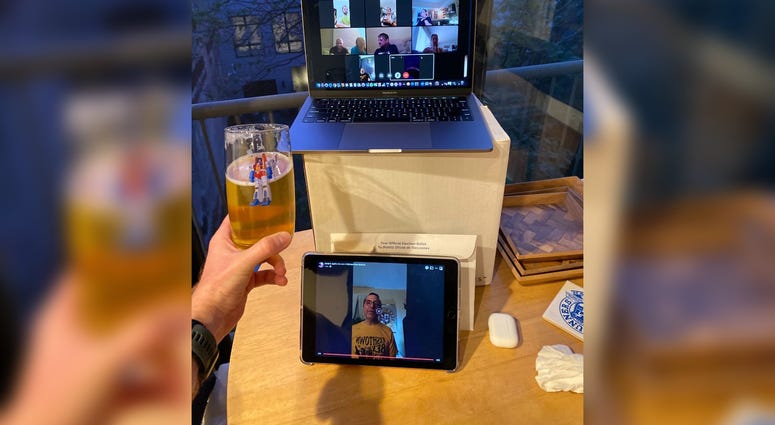 The Fishtown Beer Runners are using virtual meetups to raise money for the bars they would normally visit after runs. The Fishtown Beer Runners are using virtual meetups to raise money for the bars they would normally visit after runs.