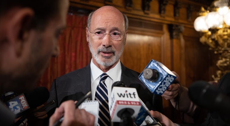 Pennsylvania Gov. Tom Wolf says he is now in favor of legalizing marijuana for recreational use and is asking lawmakers to consider it. Gov. Tom Wolf