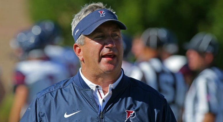 Ray Priore is 20-10 in three seasons as the head football coach at the University of Pennsylvania. Penn Football Coach Ray Priore