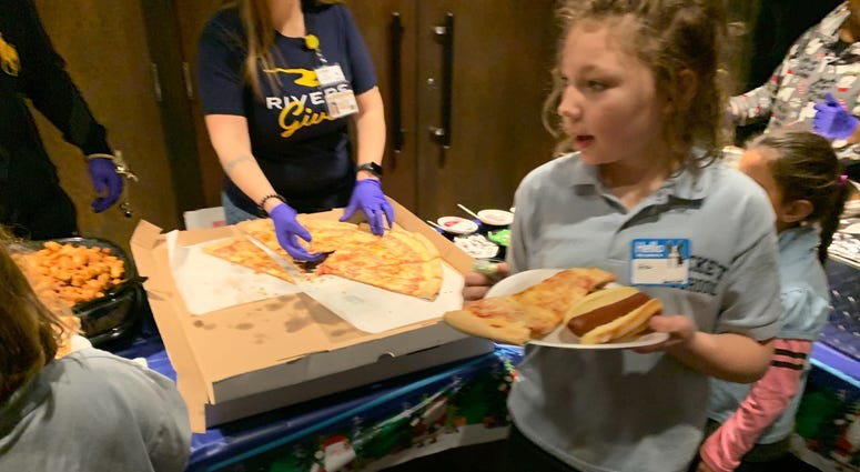 Officers from the 26th District held their annual Christmas party at The Fillmore for kids from a dozen elementary schools in Fishtown, Kensington and Northern Liberties, Dec. 11, 2019. 26th Police District Christmas Party