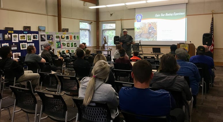 A group of novice hunters will be paired with experienced hunters to participate in a "mentored archery deer hunt" at the John Heinz National Wildlife Refuge. John Heinz National Wildlife Refuge hunters training