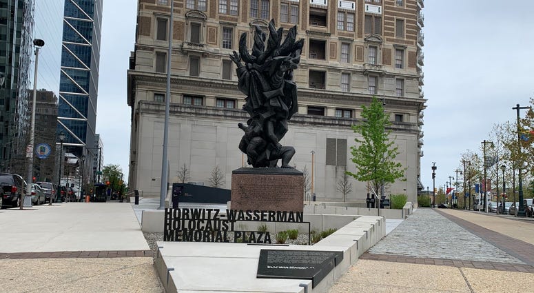 Horwitz-Wasserman Holocaust Memorial Plaza on the Benjamin Franklin Parkway Holocaust Memorial Plaza
