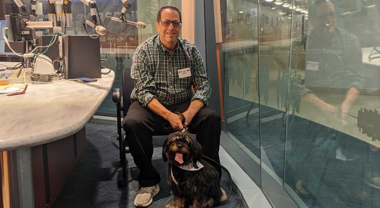 David Sichel rescued Henry, a Shih Tzu mix, as an emotional support dog to help reduce anxiety for people who utilize his service, Sober Transport, which provides reliable transportation for those seeking or receiving rehabilitation. David Sichel and his emotional support dog Henry.