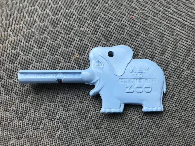Philadelphia Zoo storybook box key Philadelphia Zoo storybook box key
