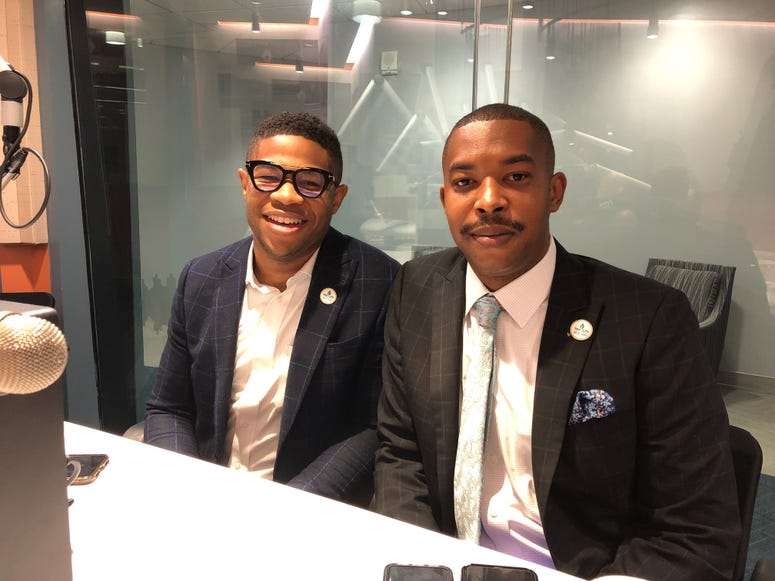 Brothers Antoine and Juwan Bennett co-pastor New Life Christian Fellowship Baptist Church in Germantown. Revs. Antoine and Juwan Bennett