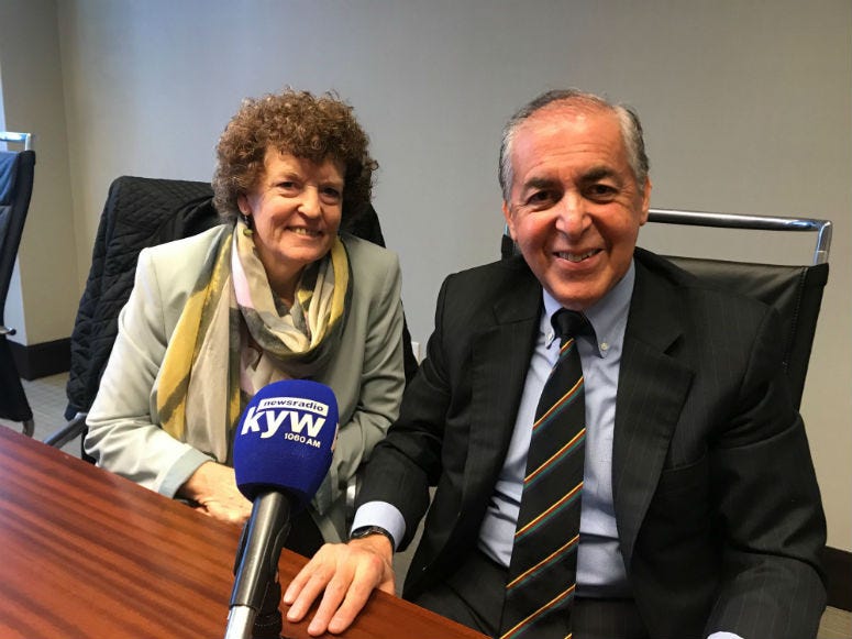 Pennsylvania Innocence Project's Nan Feyler and Howard Sher. Pennsylvania Innocence Project's Nan Feyler and Howard Sher.