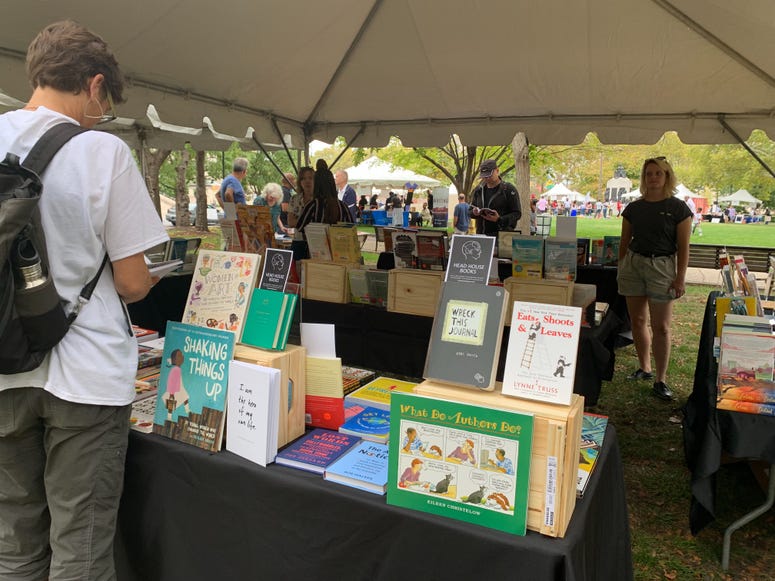 The 2nd annual MightFest was held on Sept. 28, 2019 in front of the Franklin Institute. Mighty Writers MightFest