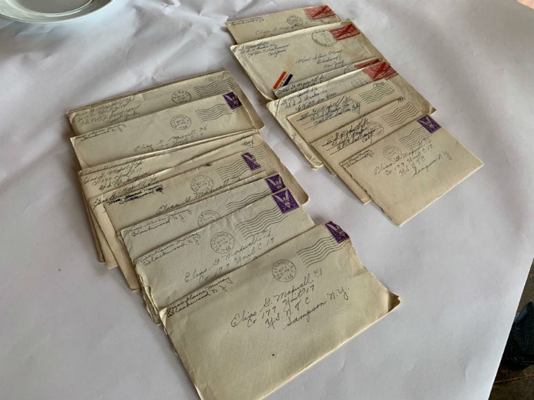 Love letters from a South Jersey couple found in Tennessee. Love letters from a South Jersey couple found in Tennessee.